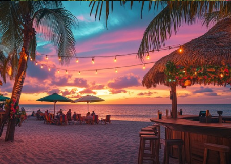 Relax & Unwind at Our Beachfront Bar